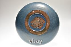 Marblehead Pottery 1908-1936 Blue Glaze Arts and Crafts Vase