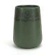 Marblehead Pottery 7 Floral Decorated Vase Arts & Crafts Matte Green Gray
