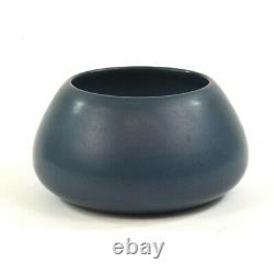 Marblehead Pottery Arts And Crafts Matte Blue Vase, Circa 1915