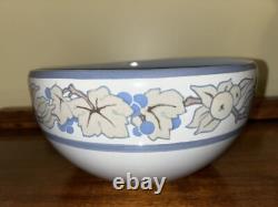 Marblehead Pottery Arts & Crafts Bowl Arthur Baggs Sarah Tutt Marks Grape Design
