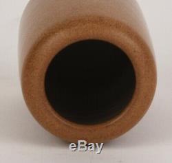 Marblehead Pottery Arts & Crafts Vase 3.5 Tall Golden Brown Arthur Baggs