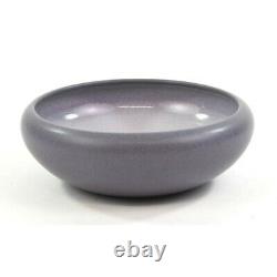 Marblehead Pottery Arts and Crafts Lavender Low Bowl