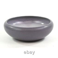 Marblehead Pottery Arts and Crafts Lavender Low Bowl