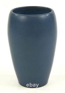 Marblehead Pottery Blue 5 Tall Vase Arts And Crafts