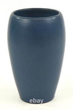 Marblehead Pottery Blue 5 Tall Vase Arts And Crafts