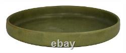 Marblehead Pottery Matte Green Arts And Crafts Low Bowl