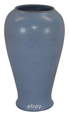 Marblehead Pottery Mottled Blue Gray Arts And Crafts Vase