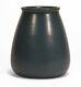 Marblehead Pottery Undecorated Hand Thrown Matte Blue Vase Arts & Crafts Baggs