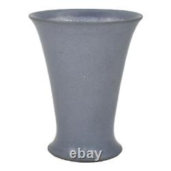 Marblehead Vintage Arts and Crafts Pottery Lavender Flaring Rim Ceramic Vase