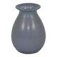 Marblehead Vintage Arts And Crafts Pottery Matte Blue Purple Ceramic Vase 25
