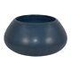 Marblehead Vintage Arts And Crafts Pottery Mottled Matte Blue Bowl Shape 9