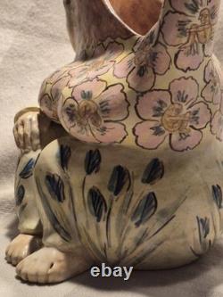 Marilyn Andrews(1942-2019)2004 Studio Pottery Whimsical Artisan Pitcher -1 Of 1