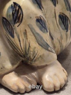 Marilyn Andrews(1942-2019)2004 Studio Pottery Whimsical Artisan Pitcher -1 Of 1