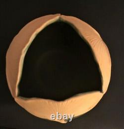 Mary Pratt Studio Ginkgo Leaf Ball Vase Ephraim Faience Arts & Crafts Mint