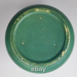 Matte green mission arts and crafts Roycroft Era cuspidor spitoon Vase