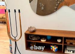 McCarty Merigold Mississippi Nutmeg Studio Art Pottery Shell Bowl Plate Vtg