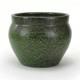 Merrimac Pottery Arts & Crafts 7.5 In. Jardiniere Vase Semi Matte Green