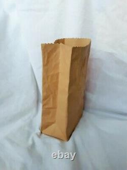 Michael Harvey Craft Brown Paper Bag Sculpture Pop Art