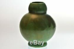 Mountainside Pottery 1929-41 Arts and Crafts Matt Green Double Gourd Vase