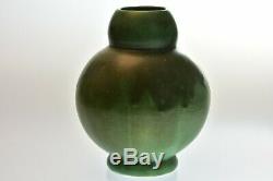 Mountainside Pottery 1929-41 Arts and Crafts Matt Green Double Gourd Vase