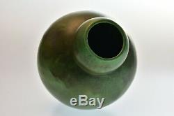 Mountainside Pottery 1929-41 Arts and Crafts Matt Green Double Gourd Vase