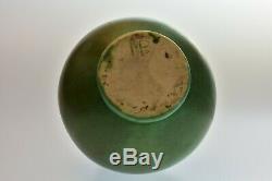 Mountainside Pottery 1929-41 Arts and Crafts Matt Green Double Gourd Vase