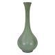 Mountainside Pottery New Jersey 1930s Arts And Crafts Matte Green Tall Bud Vase