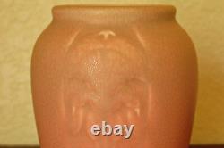 Near-Mint Vintage Rookwood Arts & Crafts Flower Vase XXX 1930 #2123 Dusty Rose