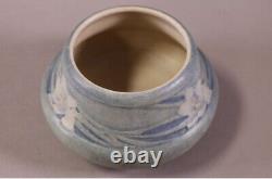 Newcomb College 1915 Vintage Arts and Crafts Pottery Floral Blue Vase Simpson