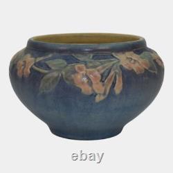 Newcomb College 1921 Vintage Arts and Crafts Pottery Blue Ceramic Vase Simpson