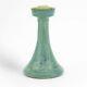 Newcomb College Pottery 1915 Floral Candlestick Matte Blue Green Arts & Crafts
