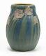 Newcomb College Pottery 1918 Afs Narcissus Vase Arts & Crafts Matte Blue Green