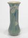Newcomb College Pottery 1918 Iris Vase Arts & Crafts Matte Blue Green White 8.75