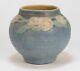Newcomb College Pottery 1924 Afs 4 3/8 Rose Vase Arts & Crafts Matte Blue Green