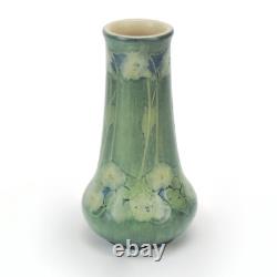 Newcomb College Pottery HB 1913 morning glory 9 transitional vase arts crafts