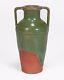 Newcomb College Pottery Joseph Meyer Handled Green Drip Red Bisque Arts & Crafts