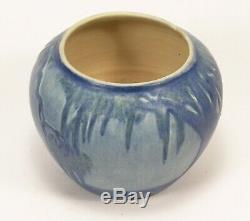 Newcomb College Pottery moon & moss oak tree landscape vase Arts & Crafts