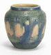Newcomb College Pottery Oak & Moss Day Scenic Landscape Vase Arts & Crafts