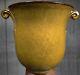 Nice Vintage Chester Nicodemus Ohio Arts & Crafts Yellow Pottery Vase Cn2