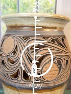 Nick Blaisdell studio Pottery Vase Vessel Handmade Artisan Stoneware Durango