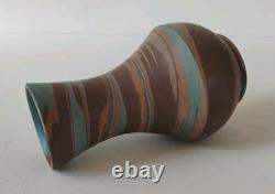 Niloak Arts & Crafts Mission Swirl Art Pottery 6 Vase