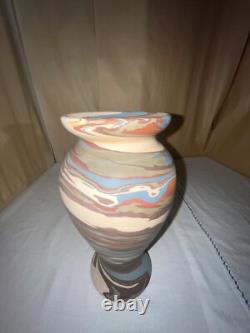 Niloak Mission Swirl 10 1/4 Pottery Vase-2nd Art Mark-Arts & Crafts-Benton AR