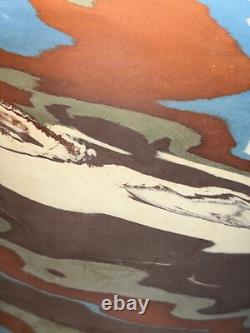 Niloak Mission Swirl 10 1/4 Pottery Vase-2nd Art Mark-Arts & Crafts-Benton AR