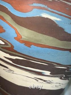 Niloak Mission Swirl 10 1/4 Pottery Vase-2nd Art Mark-Arts & Crafts-Benton AR