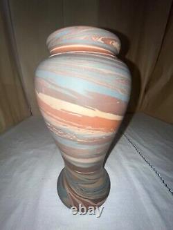 Niloak Mission Swirl 10 1/4 Vase-1st Art Mark- Arts & Crafts-Benton AR Organic