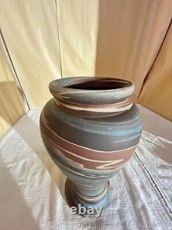 Niloak Mission Swirl 10 1/4 Vase-1st Art Mark- Arts & Crafts-Benton AR Organic