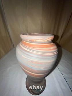 Niloak Mission Swirl 10 1/4 Vase-1st Art Mark- Arts & Crafts-Benton AR Organic