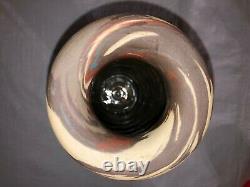 Niloak Mission Swirl Art Pottery Vase-1st Art Mark-1910-1920s-Arts and Crafts