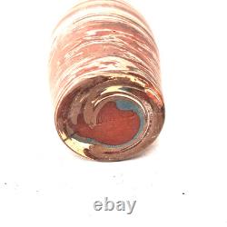 Niloak Mission Swirl Art Pottery Vase Marbled Arts Crafts Mission Ware USA