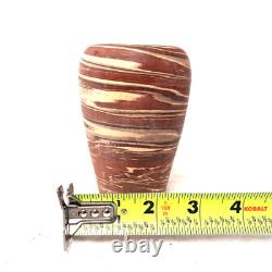 Niloak Mission Swirl Art Pottery Vase Marbled Arts Crafts Mission Ware USA